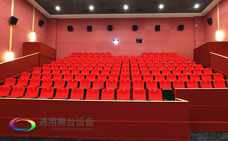 舞臺(tái)阻燃幕布通用舞臺(tái)扛起建設(shè)單位責(zé)任，加強(qiáng)檢查監(jiān)管，落實(shí)“3個(gè)100%”要求！東莞市工人文化宮工人電影院改造工程順利完工